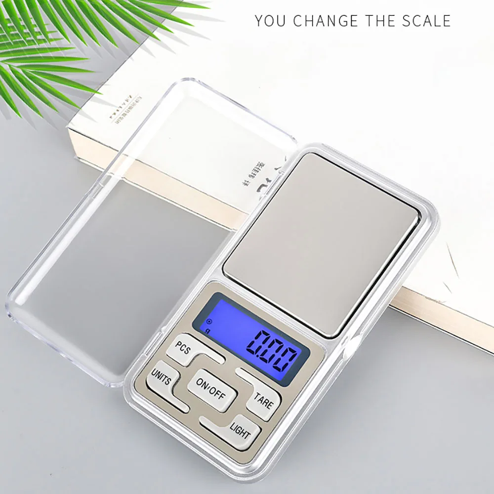 High Accuracy Mini Pocket Scale 200g/0.01g Portable Digital Jewelry Scale Small Accurate Weighing Device For Easy Transportation