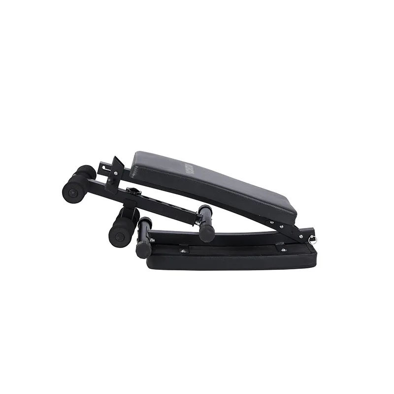 

Core Strength Training Sit up Board Foldable Ab Machine Durable Steel Frame Multi Functional Fitness Dumbbell Bench