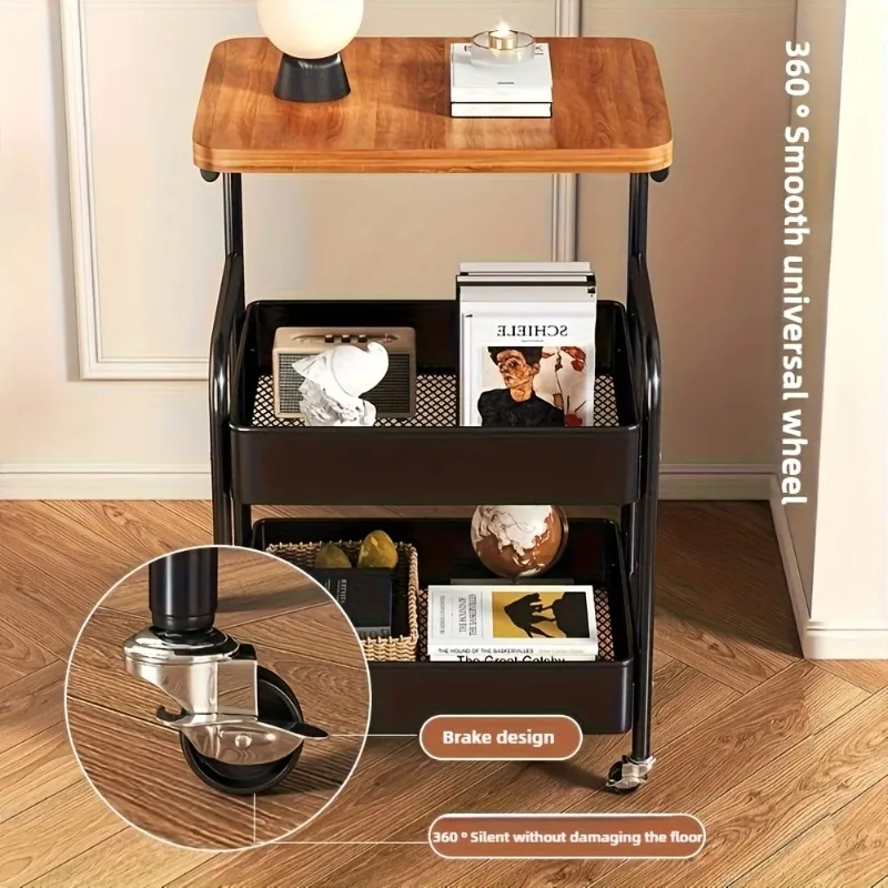 Maximize space with metal snack stands! Durable carbon steel frame, easy-roll wheels. Grab yours now!