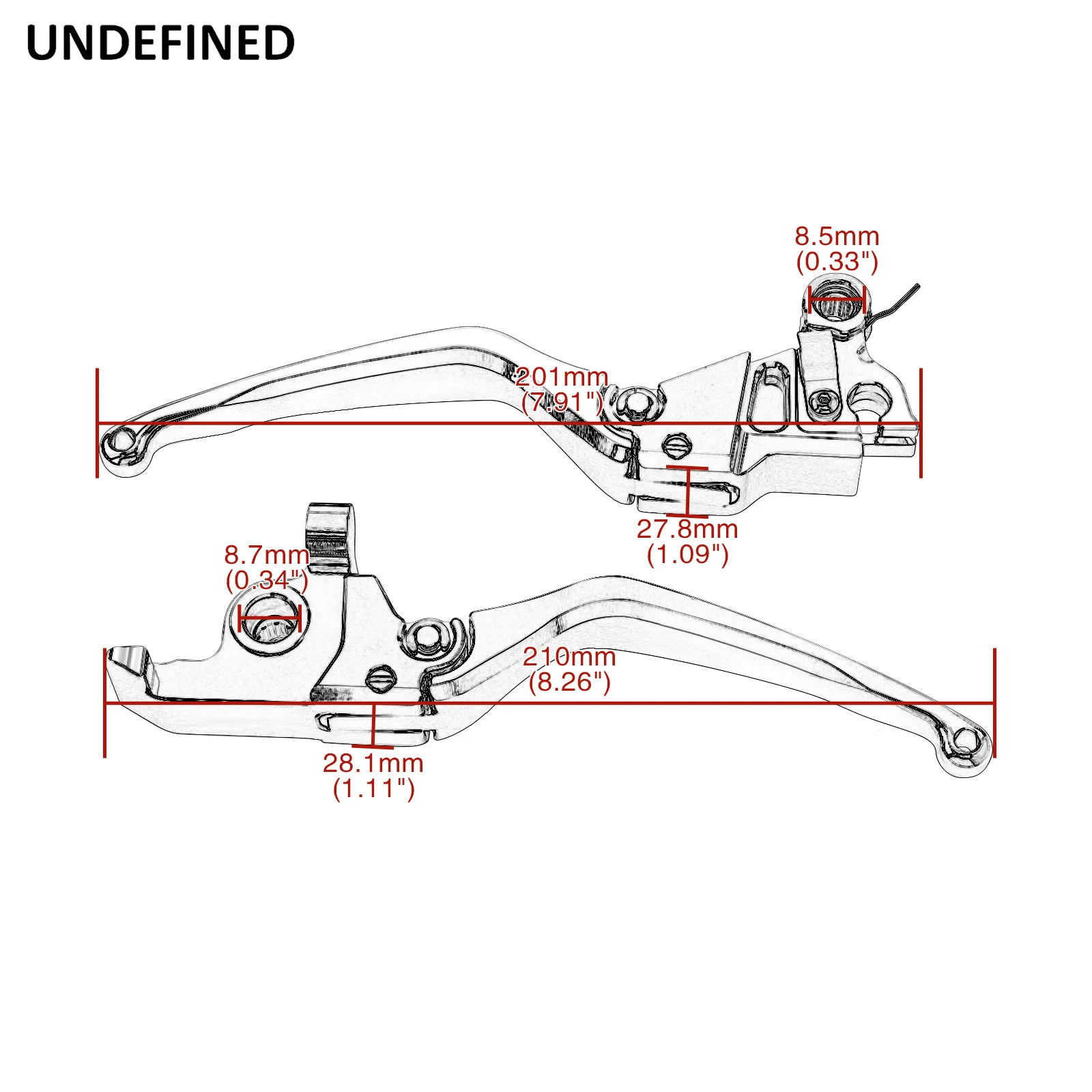 Motorcycle Short/Long Clutch Brake Lever For Harley CVO Street Glide Road Glide 2023-later FLTRXSE FLHXSE FLHX FLTRX FLHXSTSE - view 3