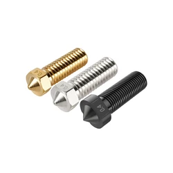 5PCS Original FLSUN SR Extruder Nozzle Super Racer Hotend 3D Printer Part 0.4mm Brass/Stainless/Hardened Steel 1.75mm