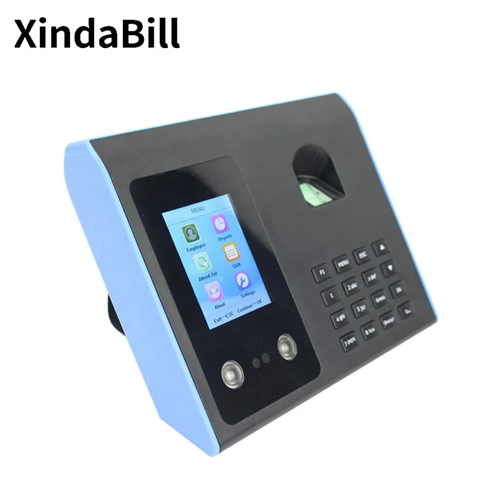

July005 F-01 Biometric Fingerprint Time Attendance Machine Finger Print Employees Time Recorder Machine Office Product Best Qual