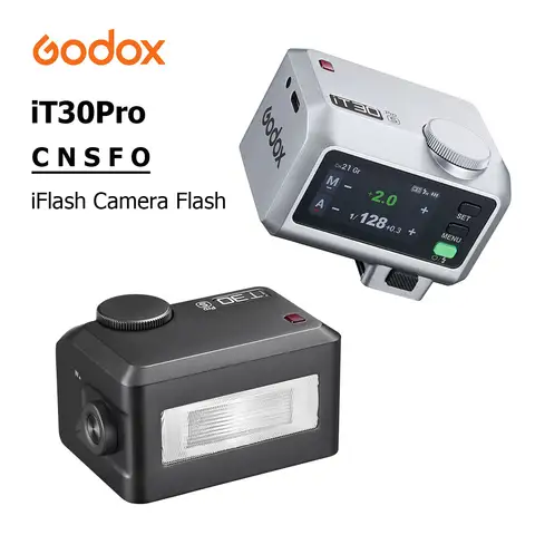 Godox  iT30Pro iFlash Camera Flash Touch Screen Mini TTL Wireless Camera Flash For Sony Nikon Fuji Canon Olympus