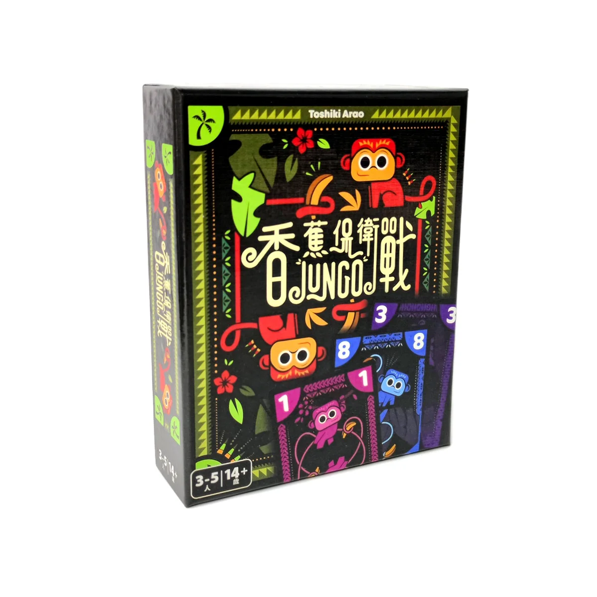 

Banana Defense Battle JUNGO Board Game 3-5 People Chinese English Multiplayer Interactive Leisure Gathering Card Game