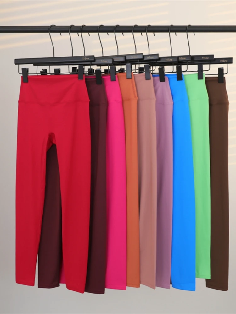 AliExpress NONE Hot Sale Yoga Leggings High Waist Breathable Quick Drying Yoga Pants Fitness Running Cycling Workout Gym Clothing With Pockets