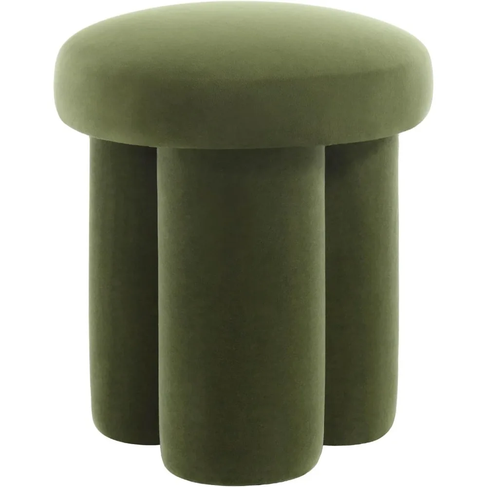 

Mushroom Stool, Ottoman Stool, Modern Upholstered Ottoman, Mushroom Foot Stool for Living Room, Bedroom, Entryway