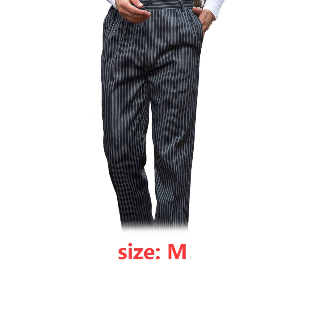 Chef Pants Men Baggy Cook Pant Waiter Uniform Skin-friendly Clothes