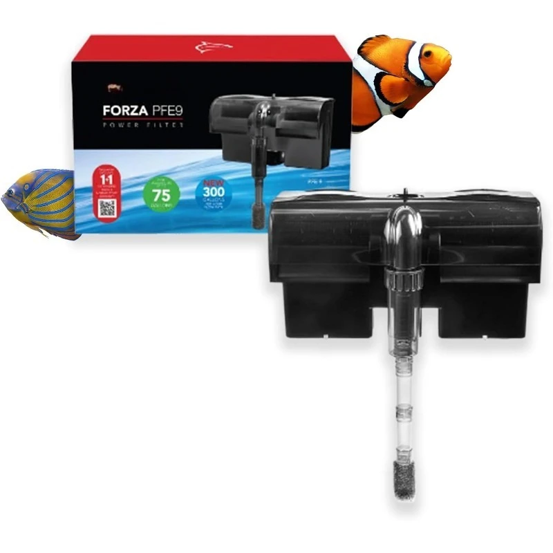 

Накладной фильтр для аквариума с регулируемым потоком 40-80 галлонов, механическая и биохимическая фильтрация