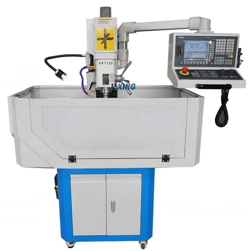 Low Cost Mini Cheap Educational Small Cnc Vertical Milg Hine Steel XK7118 For Metal Working