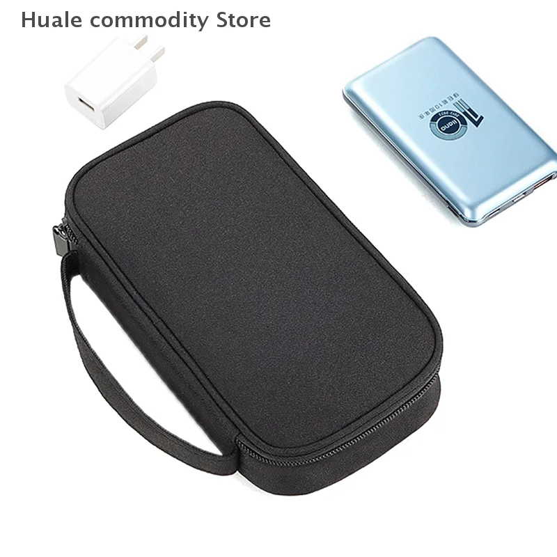 Estojo usb digital eletrônico, cabo portátil, bolsa de armazenamento de viagem, acessórios, bolsa de armazenamento para carregador de cabo, disco rígido de energia