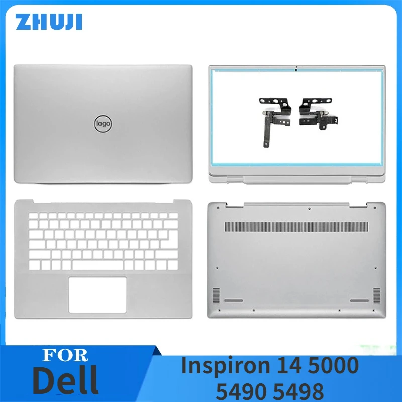 

NEW Laptop Case for Dell Inspiron 14 5000 5490 5498 LCD Back Cover/Front Bezel/Palmrest/Bottom Case/Hinges Top Lid C4VGP 0R0VH6