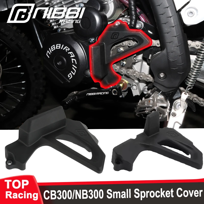

NIBBI Racing Motocross Engine Small Gear Sprocke Protection for ZONGSHEN CB300 NB300 Engine Cover Motorcycle Modify Parts