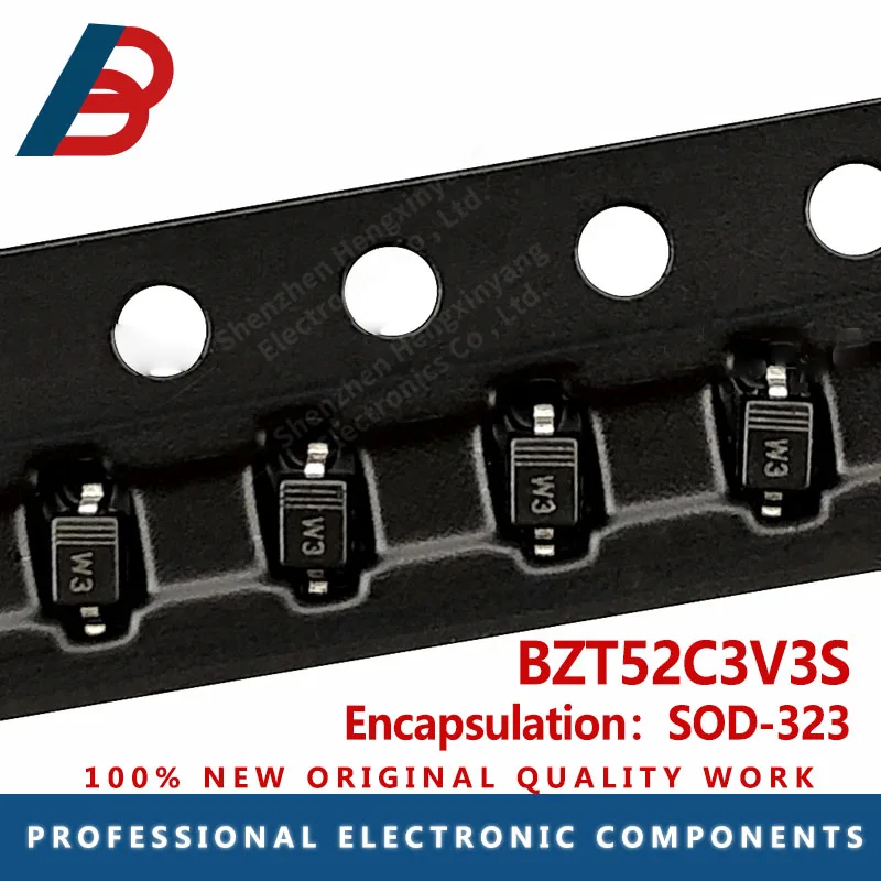 100Pcs BZT52C3V3S S…
