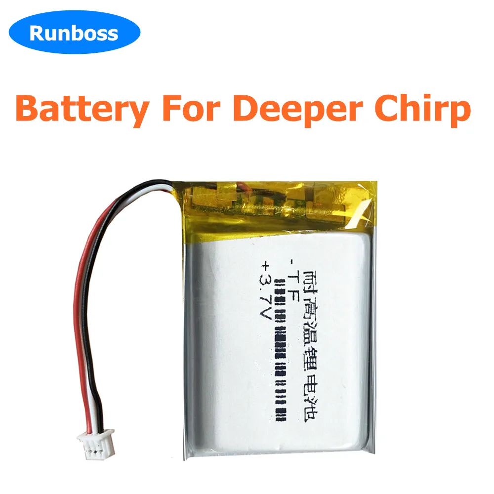 New 3.7V 620mAh Battery For Deeper Chirp Wireless Fishfinder Sonar GPS