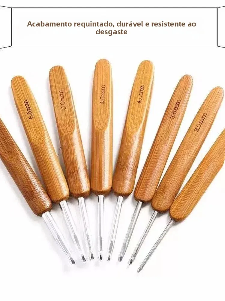 agulha-de-croche-artesanal-diy-com-cabo-de-bambu-carbonizado-e-ponta-redonda-para-trico-de-sueteres-e-bonecas
