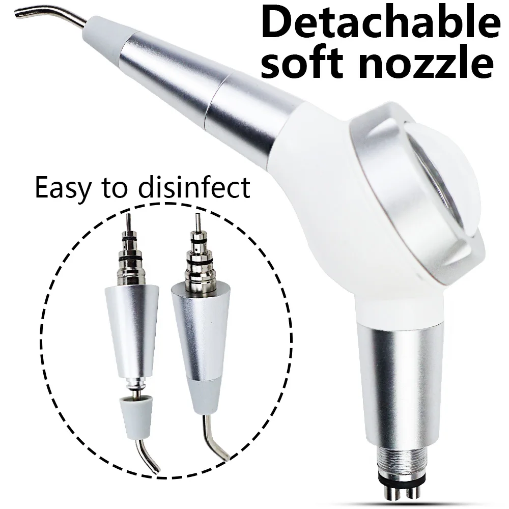Dental Easy Jet Air Flow Teeth Polishing Polisher Handpiece Oral Hygiene Prophy Jet 2/4 Hole Hy Jet 2/4 Hole Dentistry Tools - view 3