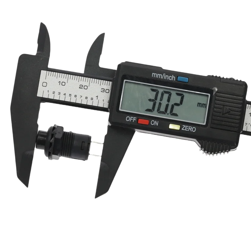 12mm Lock Latching OFF- ON Push Button Switch maintained fixed pushbutton switches Self-Lock button