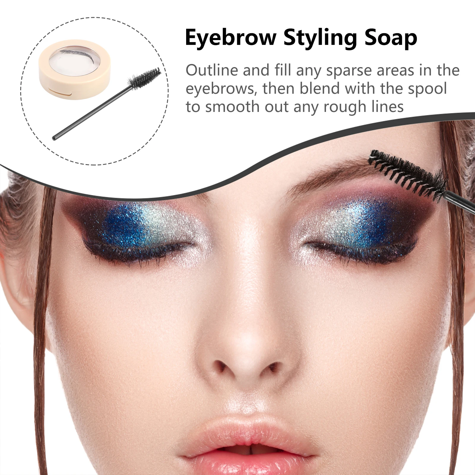 Crema per sopracciglia impermeabile Sapone per lo styling Accessorio per il trucco modellante rosa Crema per sopracciglia Gel Sapone per sopracciglia Ciglia naturali