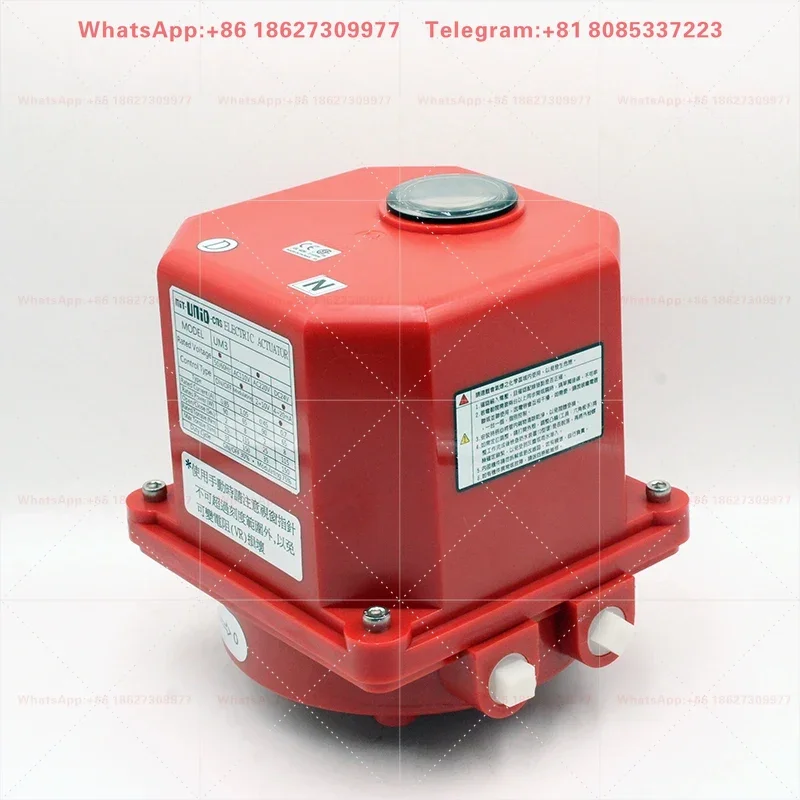 Motorized Electric Actuator Butterfly Ball Valve 90° Quarter Turn On-Off Modulating Industrial Use