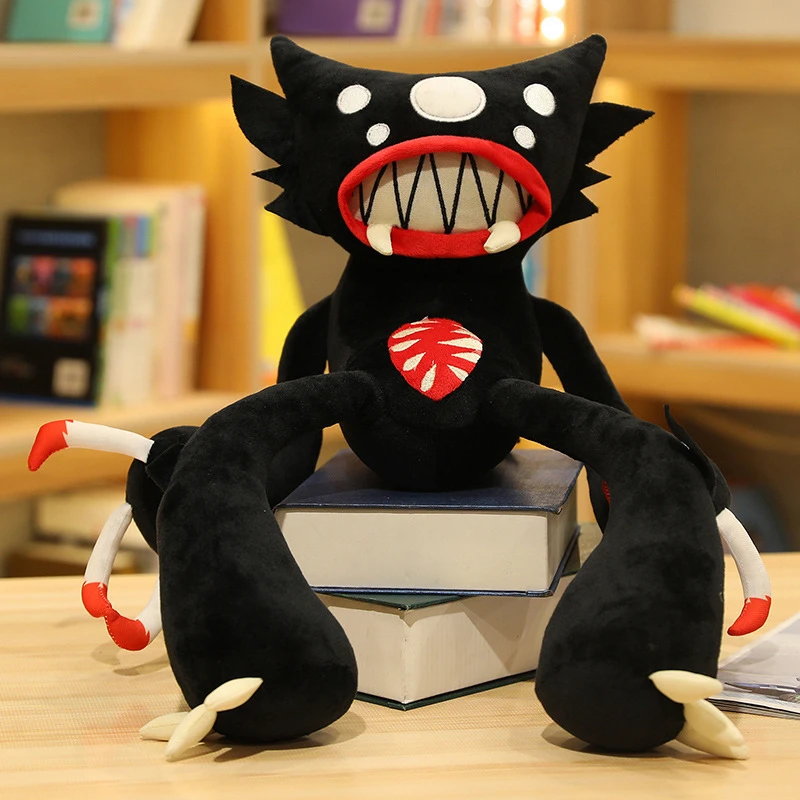 Peluche Poppy Playtime Killy Willy, jouet en peluche araignée noire de dessin animé, cadeau d'anniversaire
