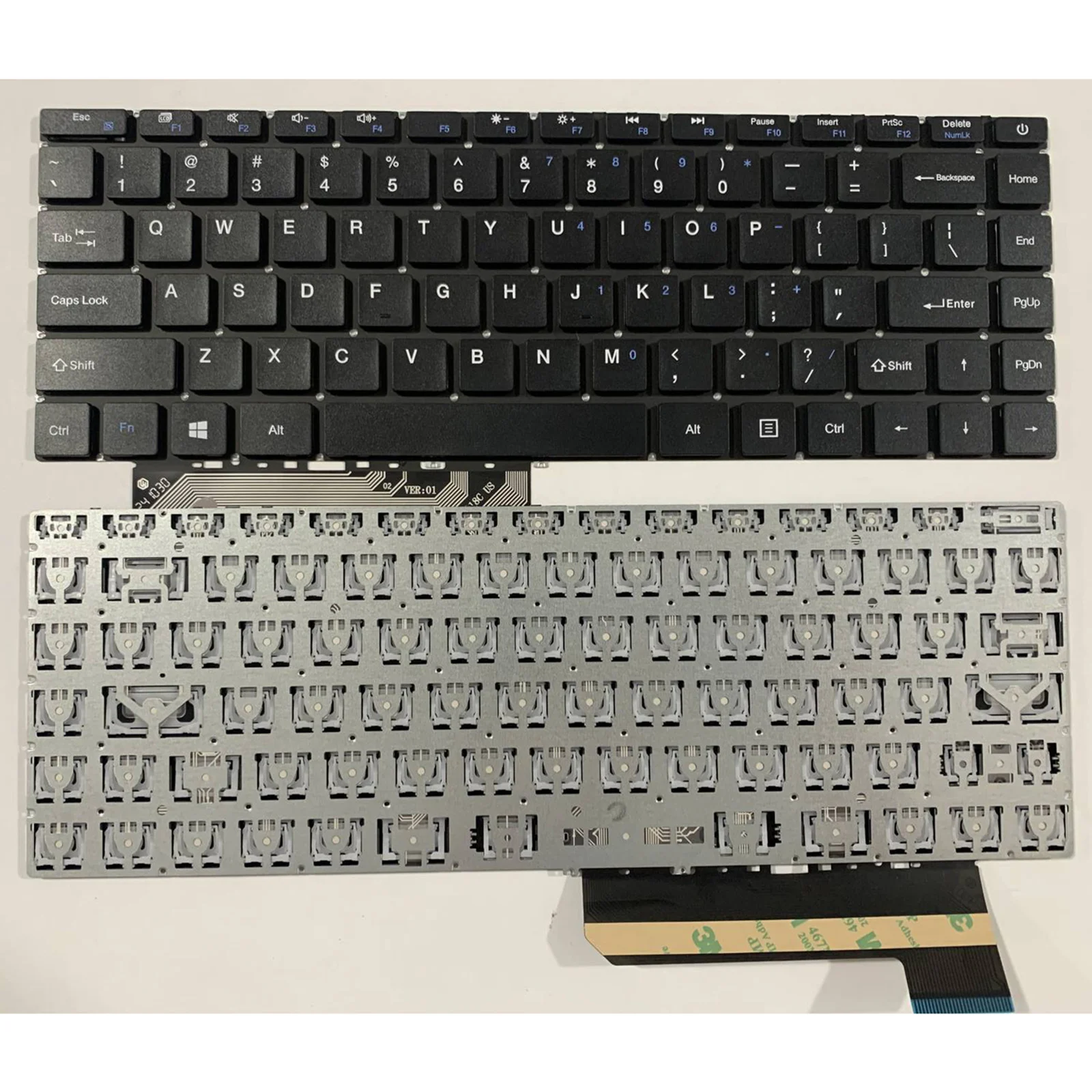 

US layout for Haier BYM45-21311 laptop keyboard
