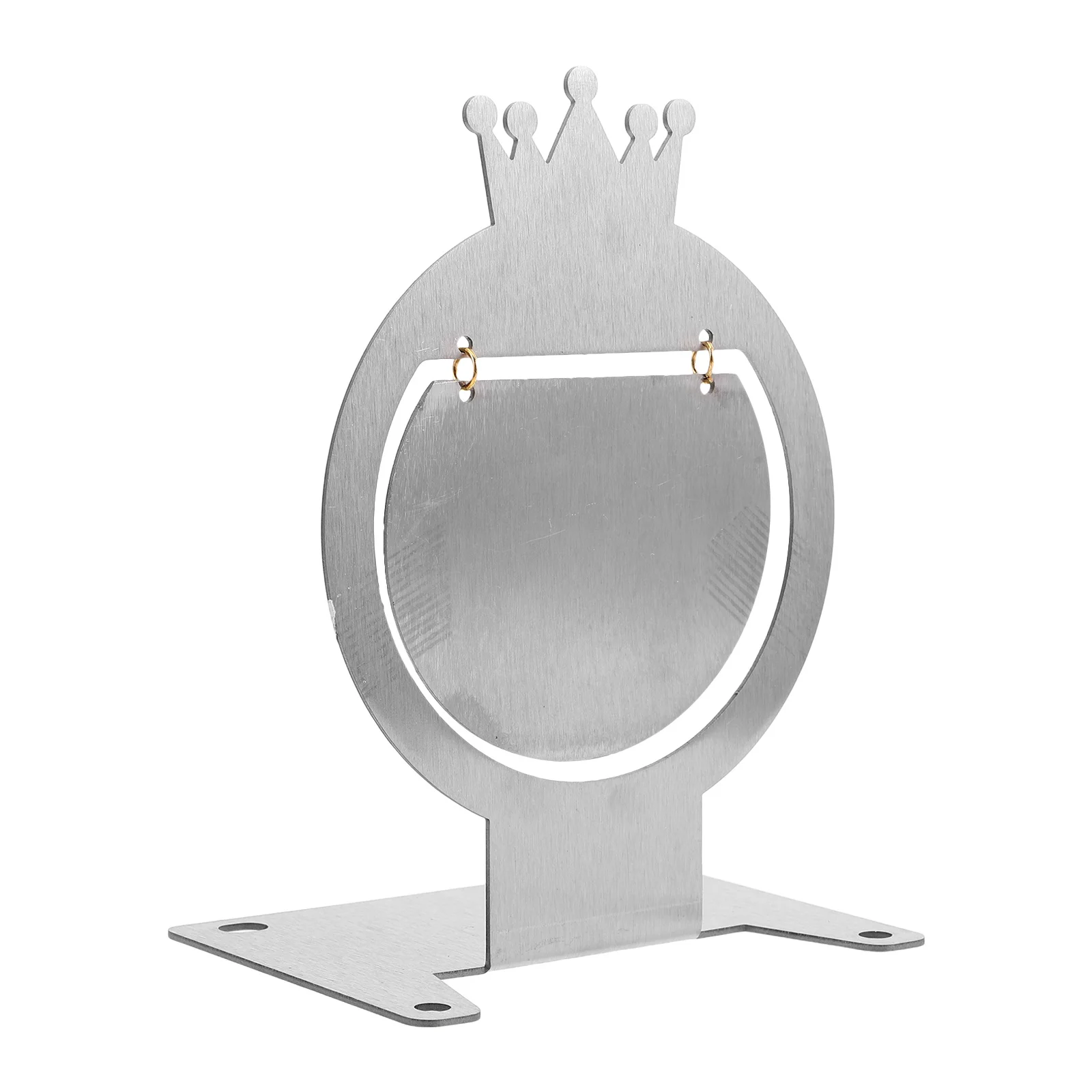 Sistema de reinicio giratorio de Metal para entrenamiento de tiro giratorio, para práctica en interiores y exteriores, tablero de ejercicio compacto, resistente y preciso