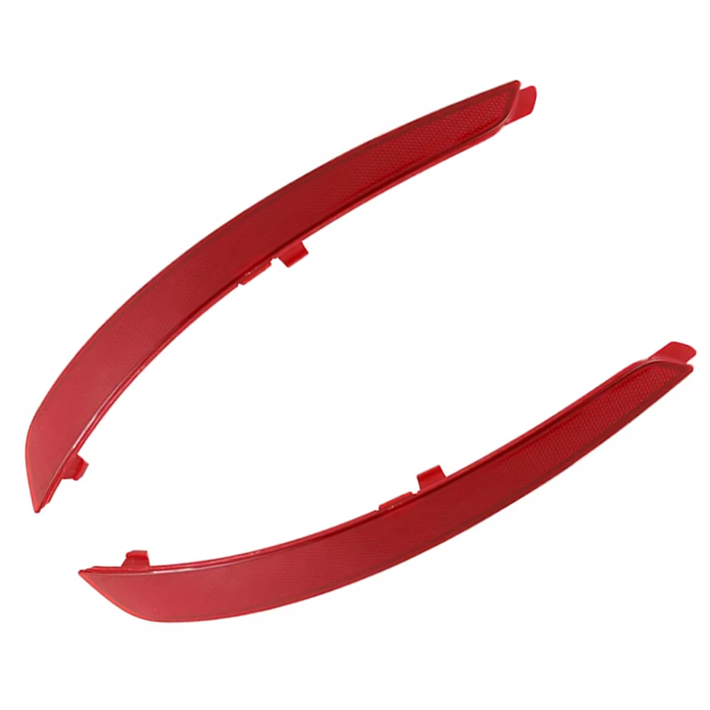 5E5945105 5E5945106 1 pair Rear Bumper Reflector red lens reflective Warning strips For Skoda Octavia 5E A7 Sedan 2013-2017