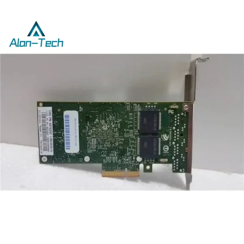 For I-NTEL IBM 49Y4242 H-P NC365T I340-T4 PCI-E Four-port Gigabit Network Card Second Hand 90% New