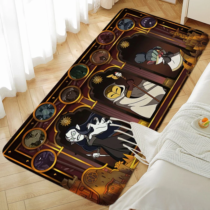 

Funny Doormat Entrance Door The Owl Houses Kitchen Treadmill Rugs Anime Carpet for BedroomHome Decorations Foot Mat Room Rug