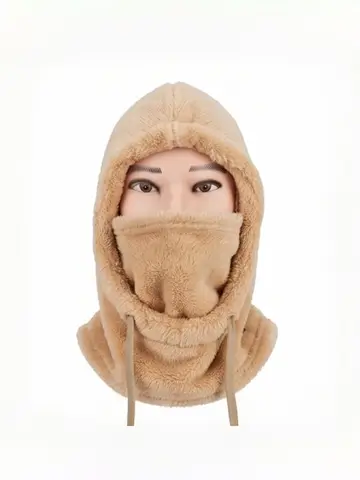 Warm Thermal Windproof Polar Fleece Balaclava Adjustable Ski Motorcycle Cycling Full Face Neck Cover Winter Face Mask