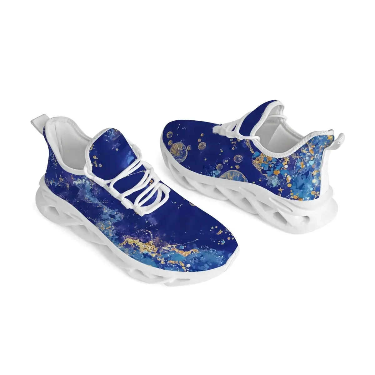 

Christmas and Halloween Holiday Gift Custom Printed Niche Low-top Lace-up Flat Large-sized Fashionable Casual Sports Shoes