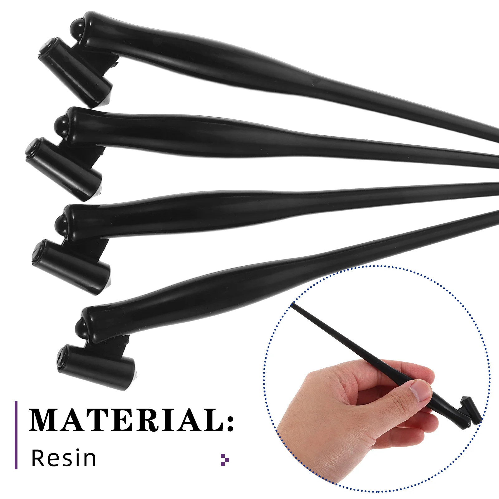 4pcs Resin Dip Pen Holder Calligraphy Penholder Lightweight For Drawing Writing Practice Smooth Ink Flow Artistic Expression