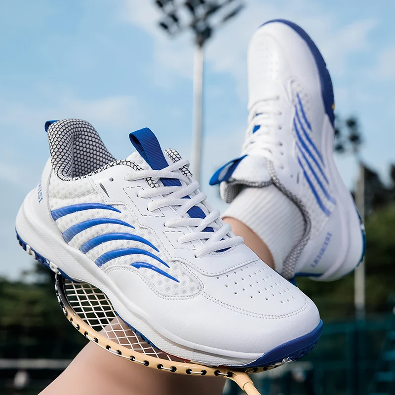 

New Badminton Shoes Sneakers Mens Tennis Breathable Anti-Slippery Sport Shoes for Men Women