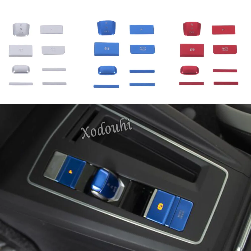 

For VW Volkswagen Golf8 Golf 8 2020 2021 2022 2023 Car Switch Button Inner Middle Front Shift Stall Paddle Cup Frame Trim Stick