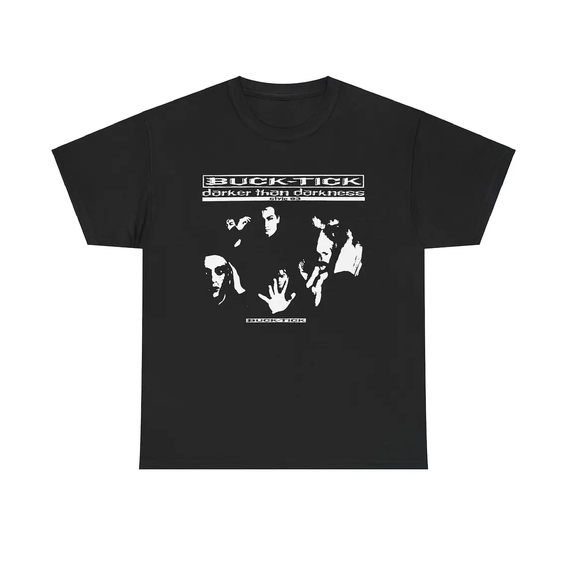 

Buck-Tick Tee-Shirt Darker Than Darkness -style of 1993- Tour Unisex T-Shirt Astsushi Sakurai Visualkei