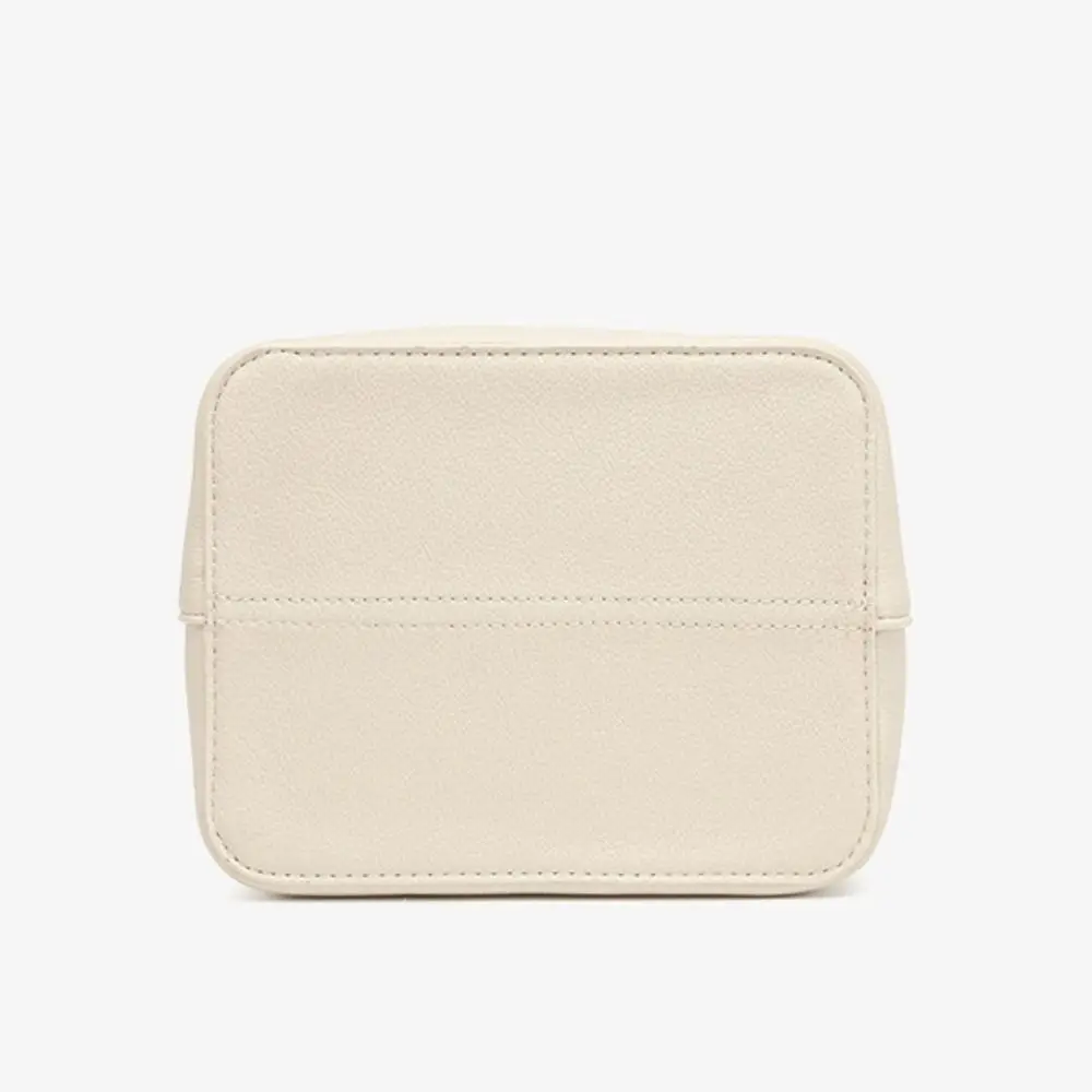 

Сумка-ведро из искусственной кожи с текстурой личи, однотонная простая сумка подмышками, модная повседневная сумка через плечо для покупок