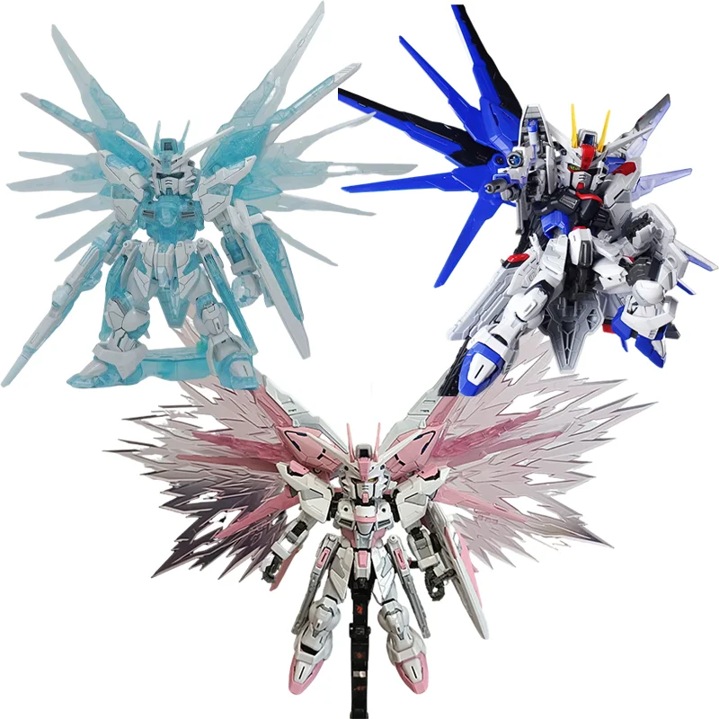

Gaogao MGSD Freedom 1/100 Model Kit - Ver.1.0/2.0 Collector's Edition | Posable Mecha Figure with Display Stand & Premium Decals