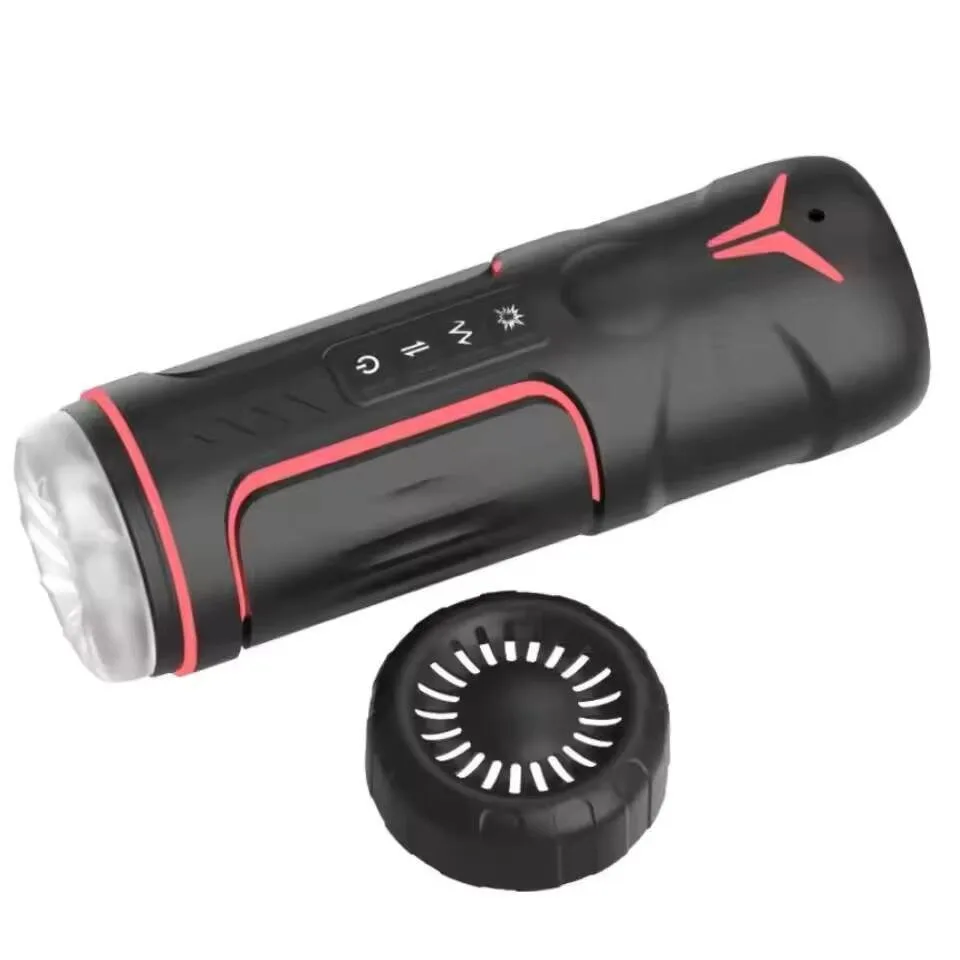 Automatic Male Masturbator Heated Telescopic Sucking Blowjob Machines Masturbation Cup Penis Pump Adult Goods Sex Toys For Man