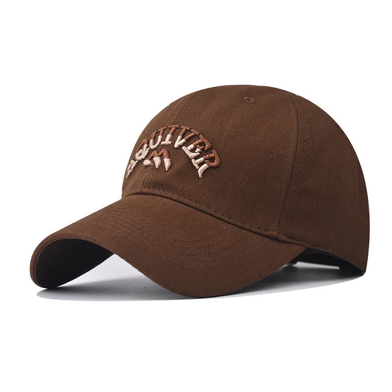 

New Outdoor Cotton Small Mountain Peak Embroidered Baseball Cap For Men And Women, Unique Hundred Towers Dad Hat