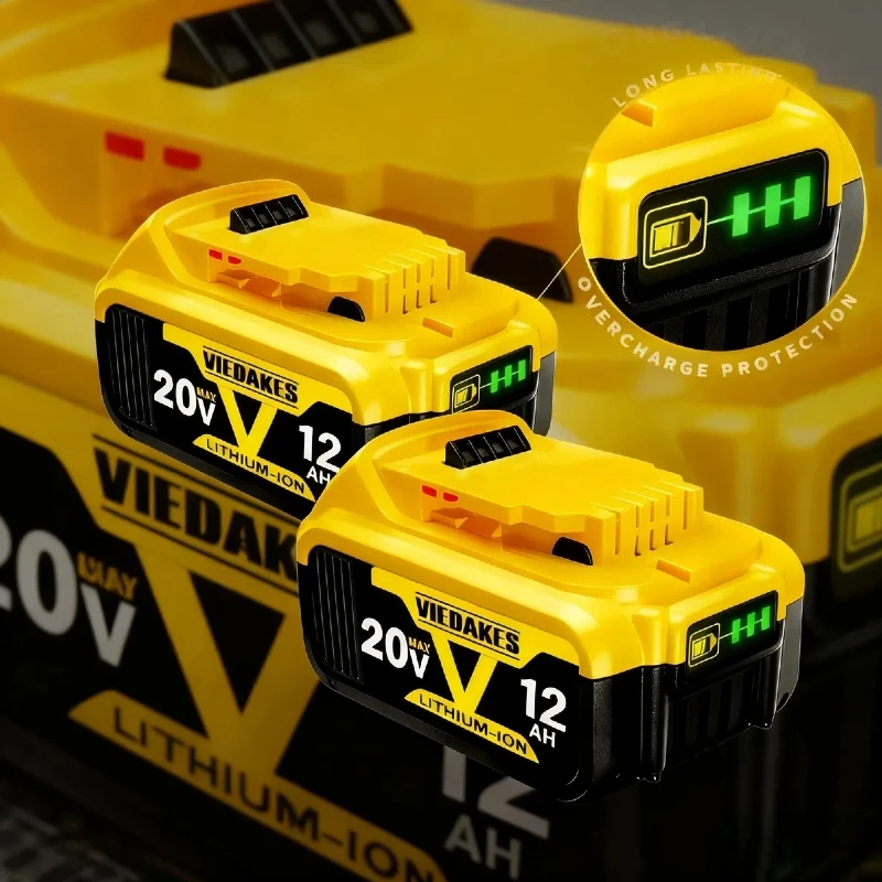 

☑original 20V rechargeable tool battery √DCB200 DCB201 DCB205 DCB206✔18V 20v 8AH 10AH 12AH .For Dewalt 18V 20V tool battery✪