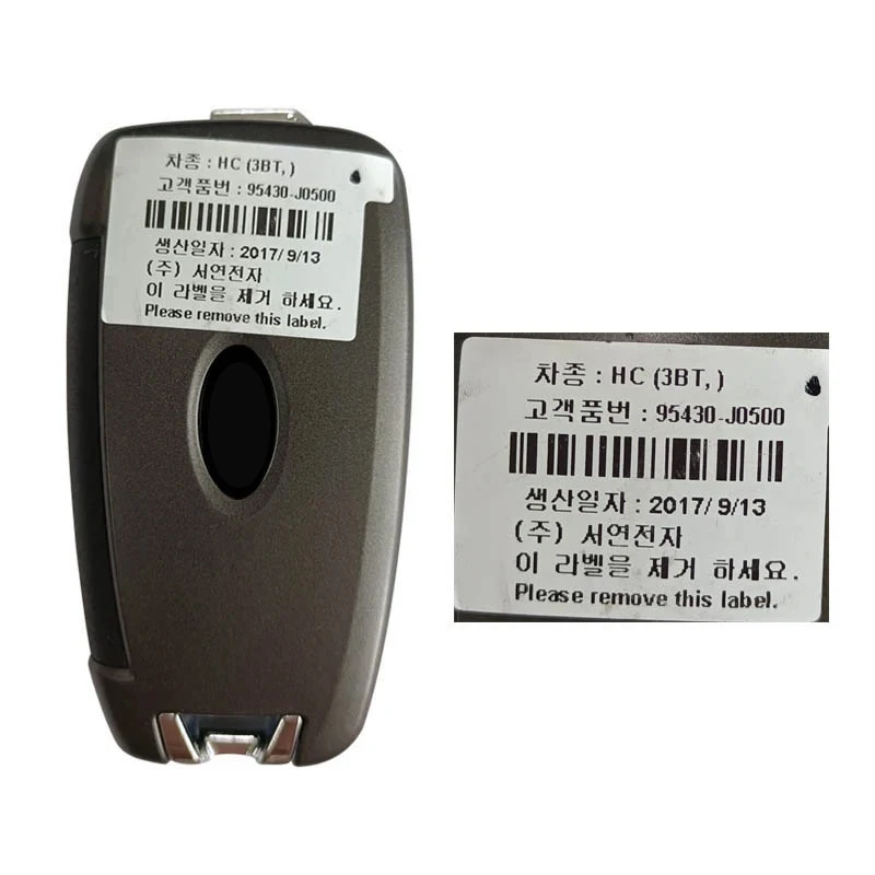 CN020189 Original Smart Remote Key Fob For Hyundai Accent 2018 2019 Flip Key 433MHz FCCID 95430-J0500 95430-H5000 95430-H6000