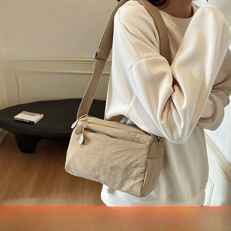 

High Quali Simple Multi-ket Single oulder Crossbody Bag for Women Commuting Waterproof Small Square Bag Trendy Student