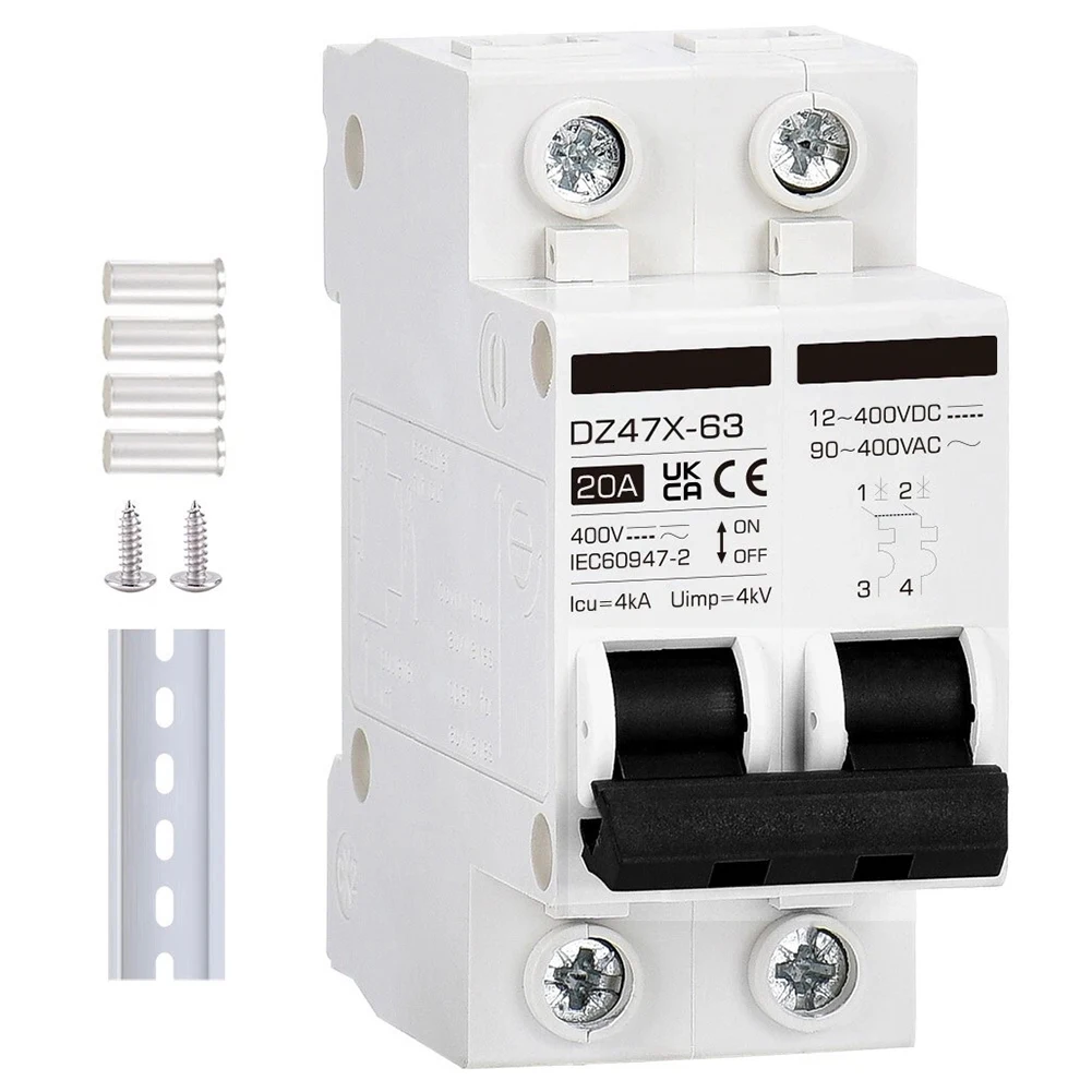AC DC 400V Solar Disconnect Switch 15A 120A PV Isolator with Flame Retardant Housing for Outdoor Photovoltaic System Protection