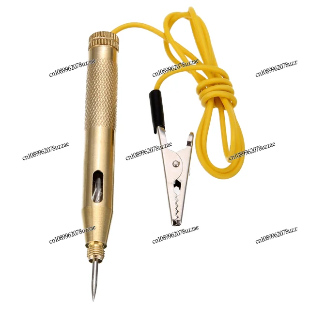 Automotive Circuit Tester Car Voltage Tester Pen Tool Vehicle Voltage Test Pen Auto Light Long Probe Electric Circuit Tester