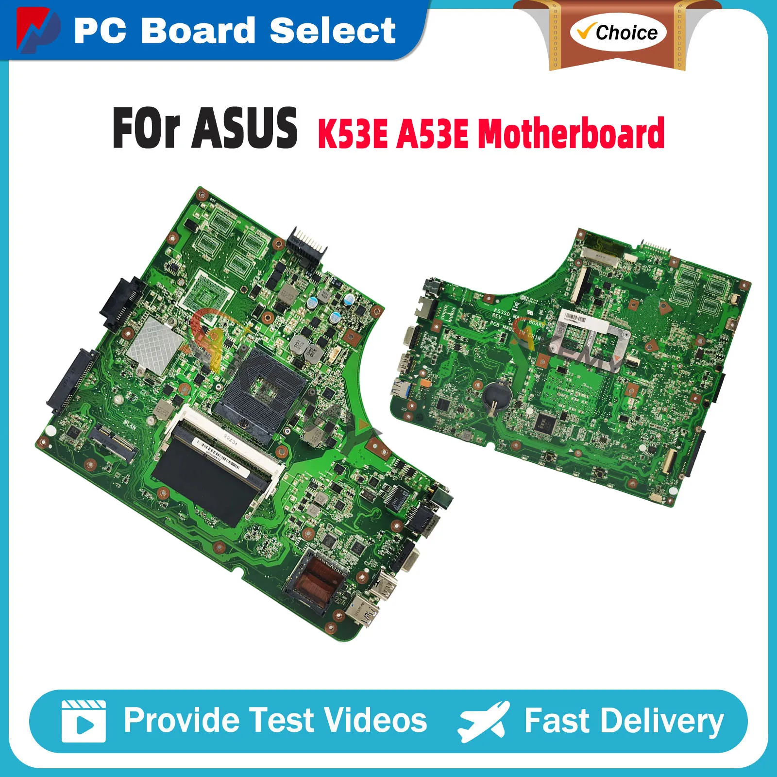 

Материнская плата K53E K53S для ноутбука ASUS X53E K53E. В наличии. 100% протестировано. Быстрая доставка.