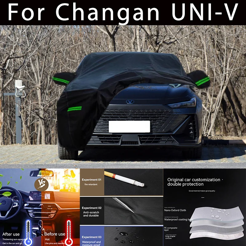 

For Changan UNI-V Outdoor Protection Full Car Covers Snow Cover Sunshade Waterproof Dustproof Exterior Car accessories