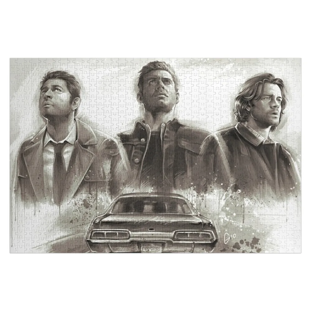 

Supernatural - The Final Journey Jigsaw Puzzle Wood Photo Personalized Customized Gifts For Kids Puzzle