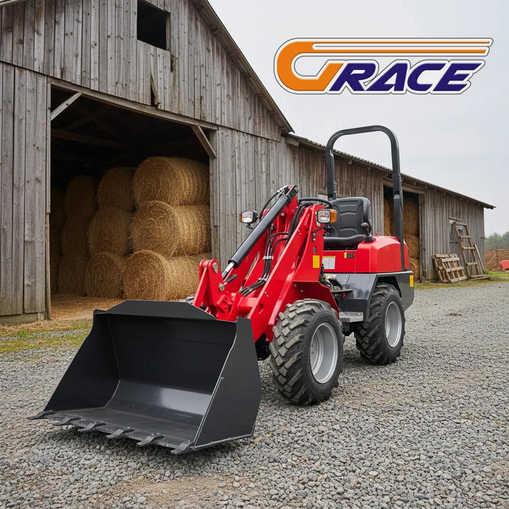 4 Ton Wheel Loader Multifunctional EPA Certified Loader Warehouse Use Fast Delivery Supply