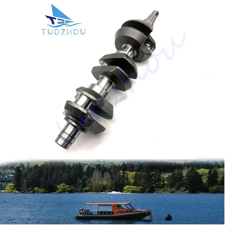 

688-11411-00 Crankshaft,Made in Taiwan For Yamaha Outboard Motor 2T 75HP 85HP 90HP Enduro 688-11411-01 3 Cylinder