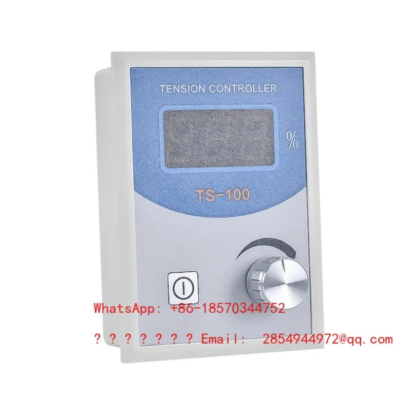 DC24V Tension Plate Brake Regulator TS-100 Manual Controller 0-3A Magnetic Powder Clutch Brake